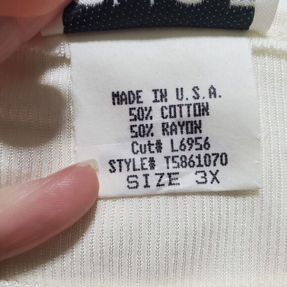 VTG CLIO II 90's Embroidered Floral Top Size 3X Plus Womens Deadstock NWT - Picture 9 of 10